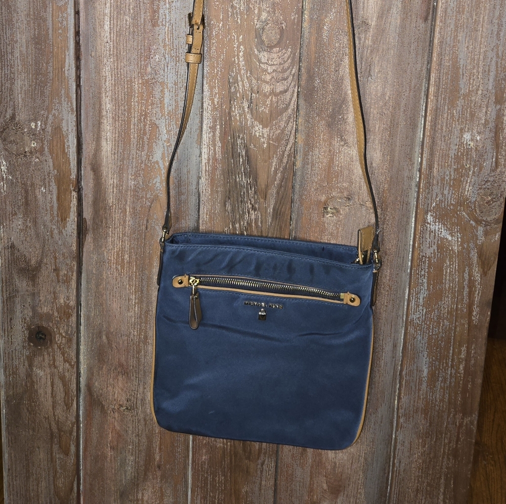Michael Kors Navy Blue Crossbody Bag